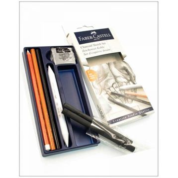 Faber Castell Kömür Sketch Seti