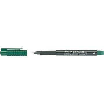 Faber Castell Multimark 1525 1.0 MM M Yeşil Permanent Asetat Kalemi