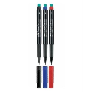 Faber Castell Multimark Permanent S 3’lu Set Asetat Kalemi