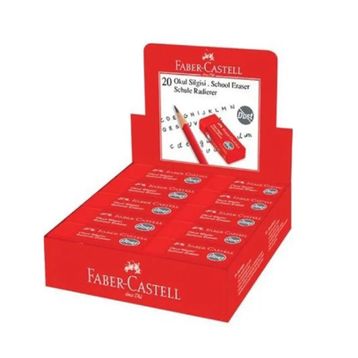 Faber Castell No:20 20'li Okul Silgisi