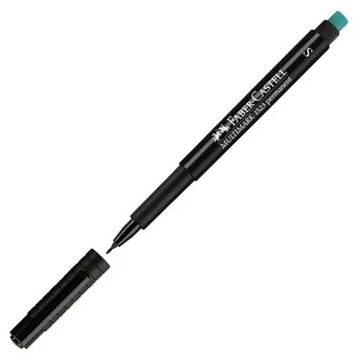 Faber Castell Permanent S Siyah Asetat Kalemi
