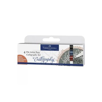 Faber Castell Pitt Artist Pen 4'lü Kaligrafi Kalem Seti