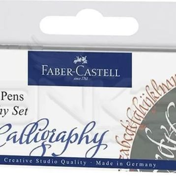 Faber Castell Pitt Artist Pen 4'lü Kaligrafi Kalem Seti