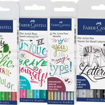 Faber Castell Pitt Artist Pen Kaligrafi Setleri