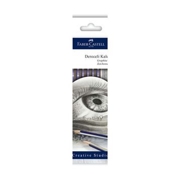 Faber Castell Silgi Kalem Tıraş Goldfaber Dereceli Kalem Set