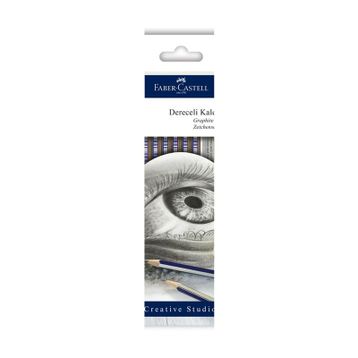 Faber Castell Silgi Kalem Tıraş Goldfaber Dereceli Kalem Set