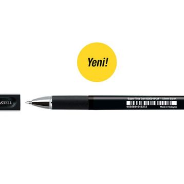 Faber Castell Siyah 5020549424 Super True Gel 1.0 mm İmza Kalemi