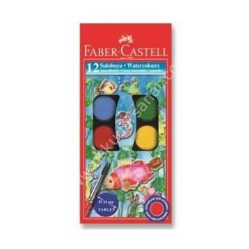 Faber Castell Suluboya Set 12 Renk
