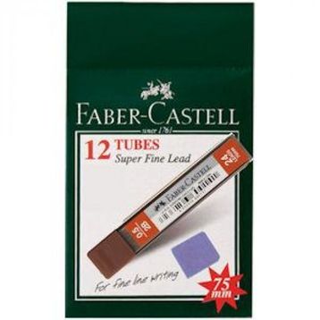 Faber Castell Super Fine Min 0.5 MM 2B 12'li Kutu Mekanik Kurşun Kalem Ucu