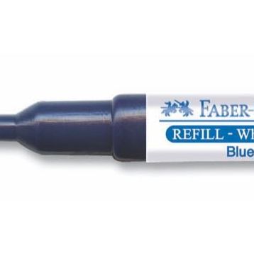 Faber Castell W20 Mavi 10'lu Beyaz Tahta Kalem Refili