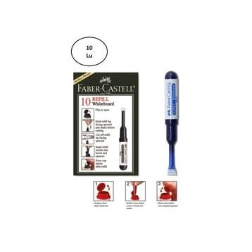 Faber Castell W20 Mavi 10'lu Beyaz Tahta Kalem Refili