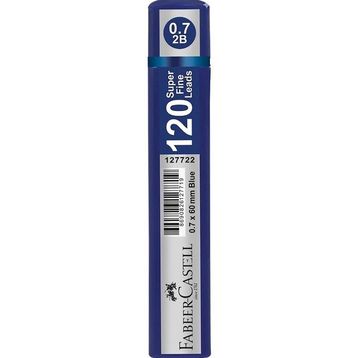 Faber Grip Min 0.7 2B 60 mm 120’li Mavi Tüp