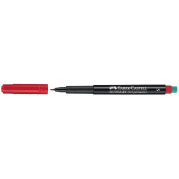 FABERBCASTELL ASETAT KALEMİ KIRMIZI S UÇLU