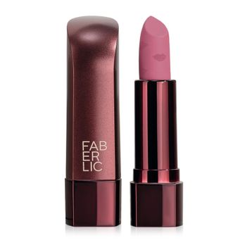Faberlic Glam Team Velvet Kiss Pembe Lila Yarı Mat Ruj