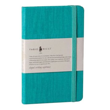 Fabio Ricci Lepidus 1046 Turkuaz Düz Defter
