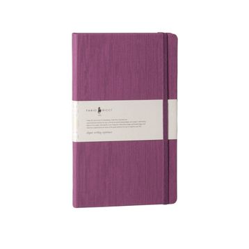 Fabio Ricci Lepidus 13x21 cm Çizgisiz Mor Defter