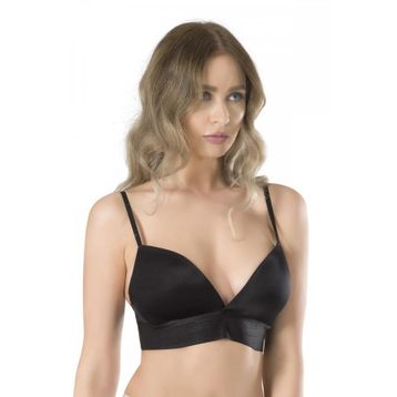 Fabony 3110 Bralet Boş Cup Tek Siyah Sütyen