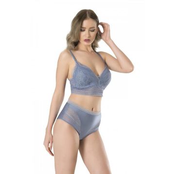 Fabony 4020 Siyah Bralet Sütyen Takım