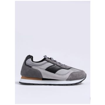 Fabrika Antrasit Sevhac Erkek Deri Sneaker