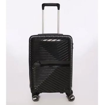 Fabrika FAB-5239 5003126072 Kabin Boy 35x55x23 cm Çekçekli Siyah Unisex Sert Valiz