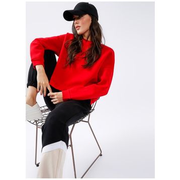 Fabrika Ravello Y Kırmızı Kadın Sweatshirt