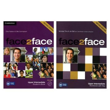 Face2face Upper Intermediate Student's Book + Workbook + dvd 2nd Ed