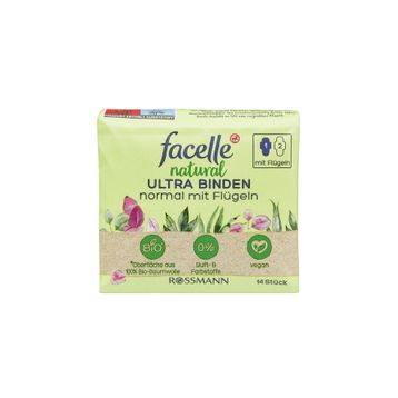 Facelle Natural Ultra Kanatlı Normal 14'lü Ped