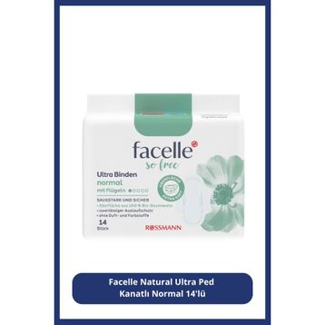 Facelle Natural Ultra Kanatlı Normal 14'lü Ped