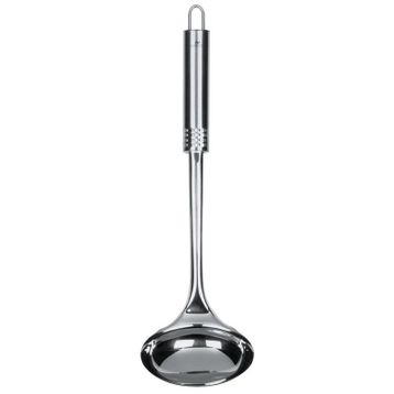 Fackelmann 40465 32 cm Nirosta Oval Griff Paslanmaz Kepçe