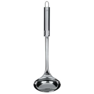 Fackelmann 40465 32 cm Nirosta Oval Griff Paslanmaz Kepçe