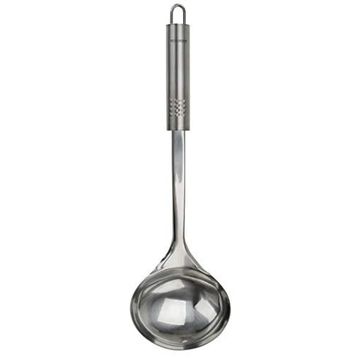 Fackelmann 40465 32 cm Nirosta Oval Griff Paslanmaz Kepçe