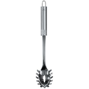 Fackelmann 40477 30 cm Nirosta Oval Griff Spaghetti Kepçe