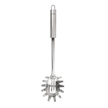 Fackelmann 40477 30 cm Nirosta Oval Griff Spaghetti Kepçe