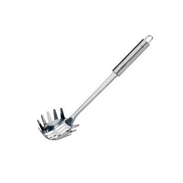 Fackelmann 40477 30 cm Nirosta Oval Griff Spaghetti Kepçe