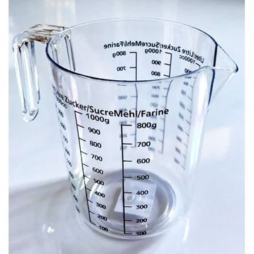 Fackelmann 8811 1 lt Transparan Ölçü Kabı