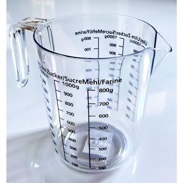 Fackelmann 8811 1 lt Transparan Ölçü Kabı