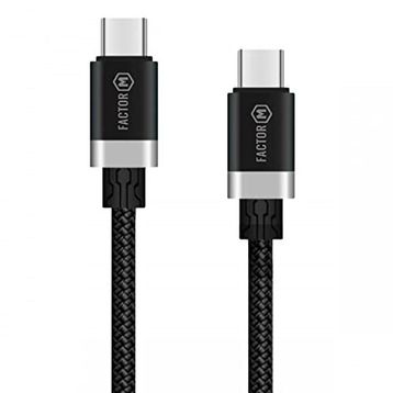 Factor-M 2.4A 20W Type-C To Type-C Kablo