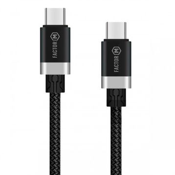 Factor-M 2.4A 20W Type-C To Type-C Kablo