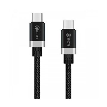 Factor-M 2.4A 20W Type-C To Type-C Kablo