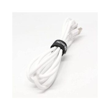 Factor-M FM-2415M 2.4A 1.5 m Micro Beyaz Data Kablo
