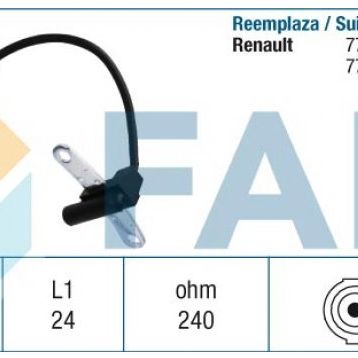 Fae Eksantrik Mil Sensörü