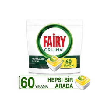 Fairy Hepsi Bir Arada 60'lı Bulaşık Makinesi Tableti