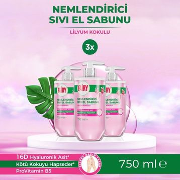 Fairy Lilyum 750 ml Nemlendirici Sıvı Sabun