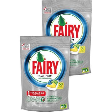 Fairy Platinum 100 Adet Bulaşık Makinesi Tableti