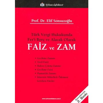 FAIZ VE ZAM - ELIF SONSUZOĞLU