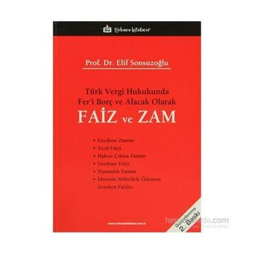 FAIZ VE ZAM - ELIF SONSUZOĞLU