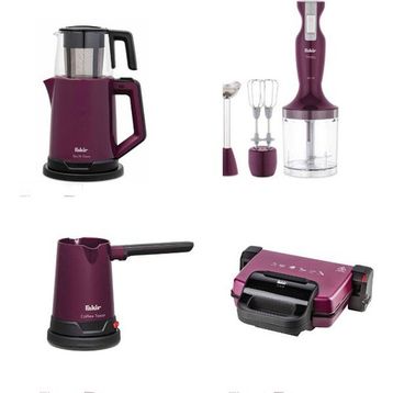 Fakir 4'lü Bordo Çeyiz Fırsat Paketi Violet Serisi