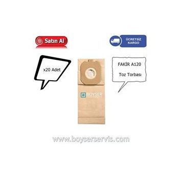 Fakir A120 Elektrikli Süpürge Kağıt Toz Torbası