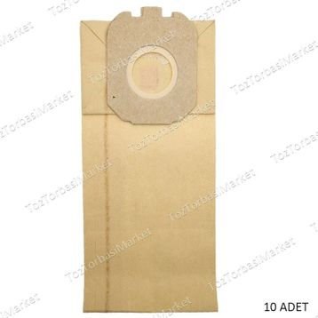 Fakir A120 Toz 10 Adet Plastik Ağızlı Süpürge Torbası