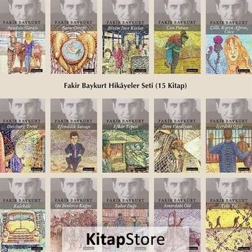 Fakir Baykurt Hikayeler Seti - 15 Kitap Takım - Fakir Baykurt